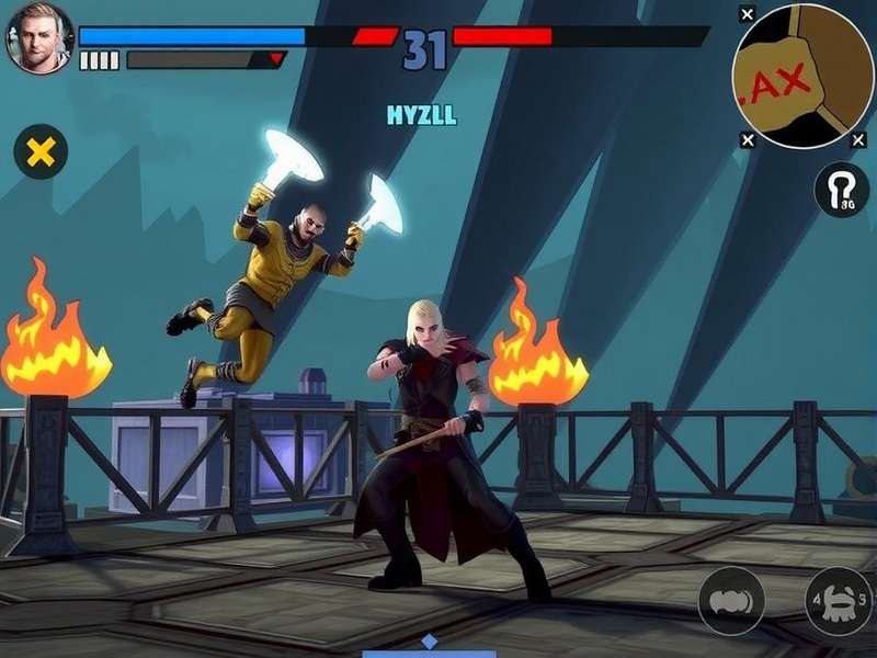 Resolute Axe Fighter Combat Scene